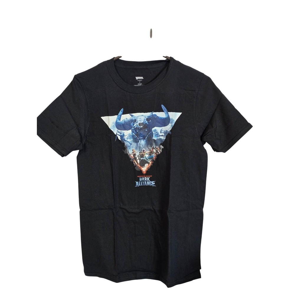 Dungeons & Dragons Dark Alliance‎ Graphic T-Shirt Mens Small Black 2021 Wizards